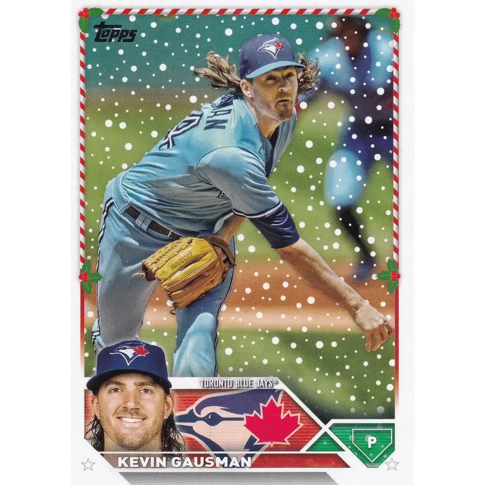 2023 Topps Holiday Kevin Gausman H24 Toronto Blue Jays